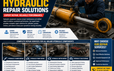 Hydraulic Equipment Repair Services: Cylinder, Pump, Motor and Valve Solutions