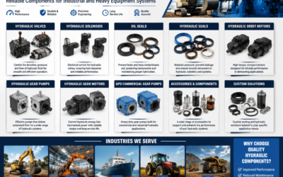 Complete Hydraulic Product Catalog: Reliable Components for Industrial and Heavy Equipment Systems
