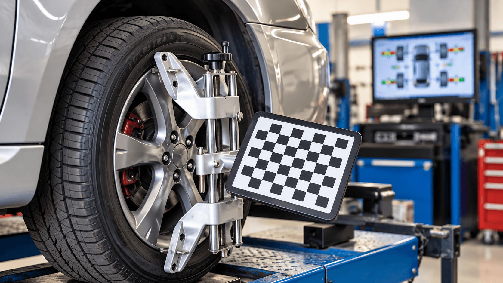 Suspension inspection and wheel alignment Dubai